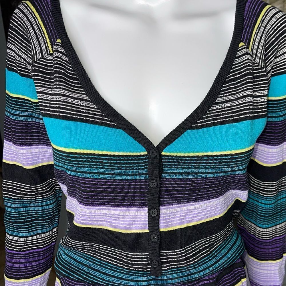 Diane von Furstenberg
Carrigan Striped Fit-and-Flare Dress, Lavender Size Med - Picture 8 of 15